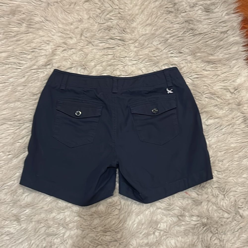 Eddie Bauer women’s navy blue cotton stretch shorts‎ - Picture 5 of 5